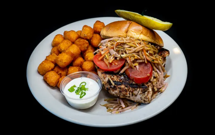 Jerk chicken plate